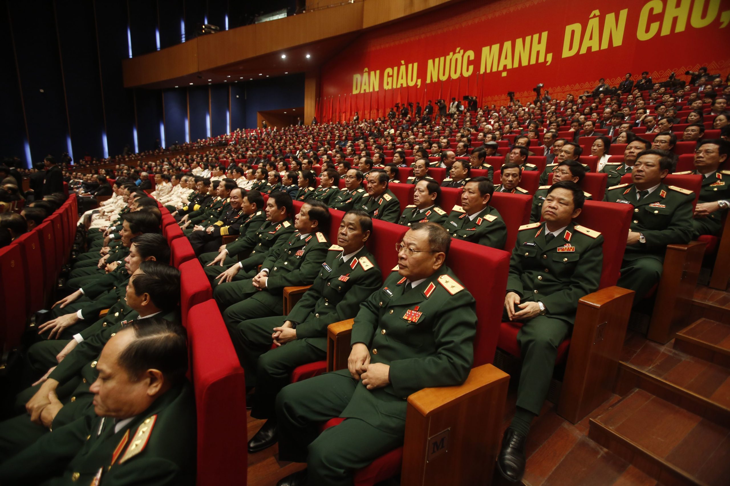 Đại hội lần thứ 13 của Đảng Cộng sản Việt Nam năm 2016. Ảnh: Reuters.